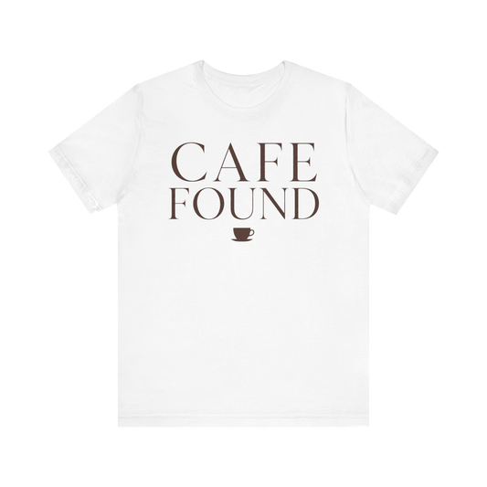 Camiseta "Café Encontrado"