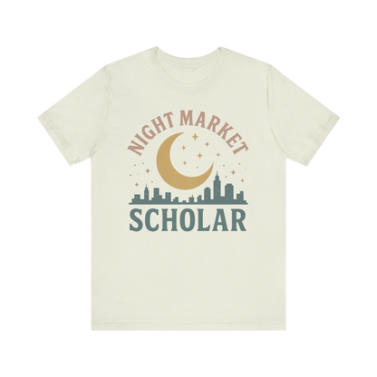 "Night Market Scholar" T-Shirt
