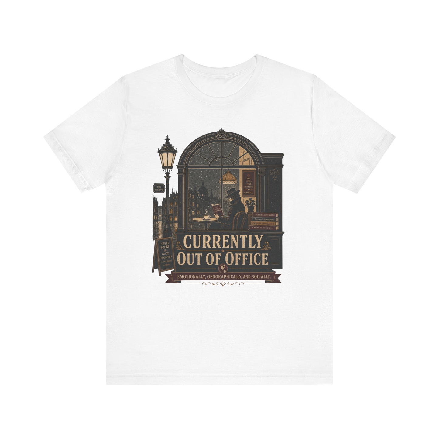 "Late Night Library Society" T-Shirt