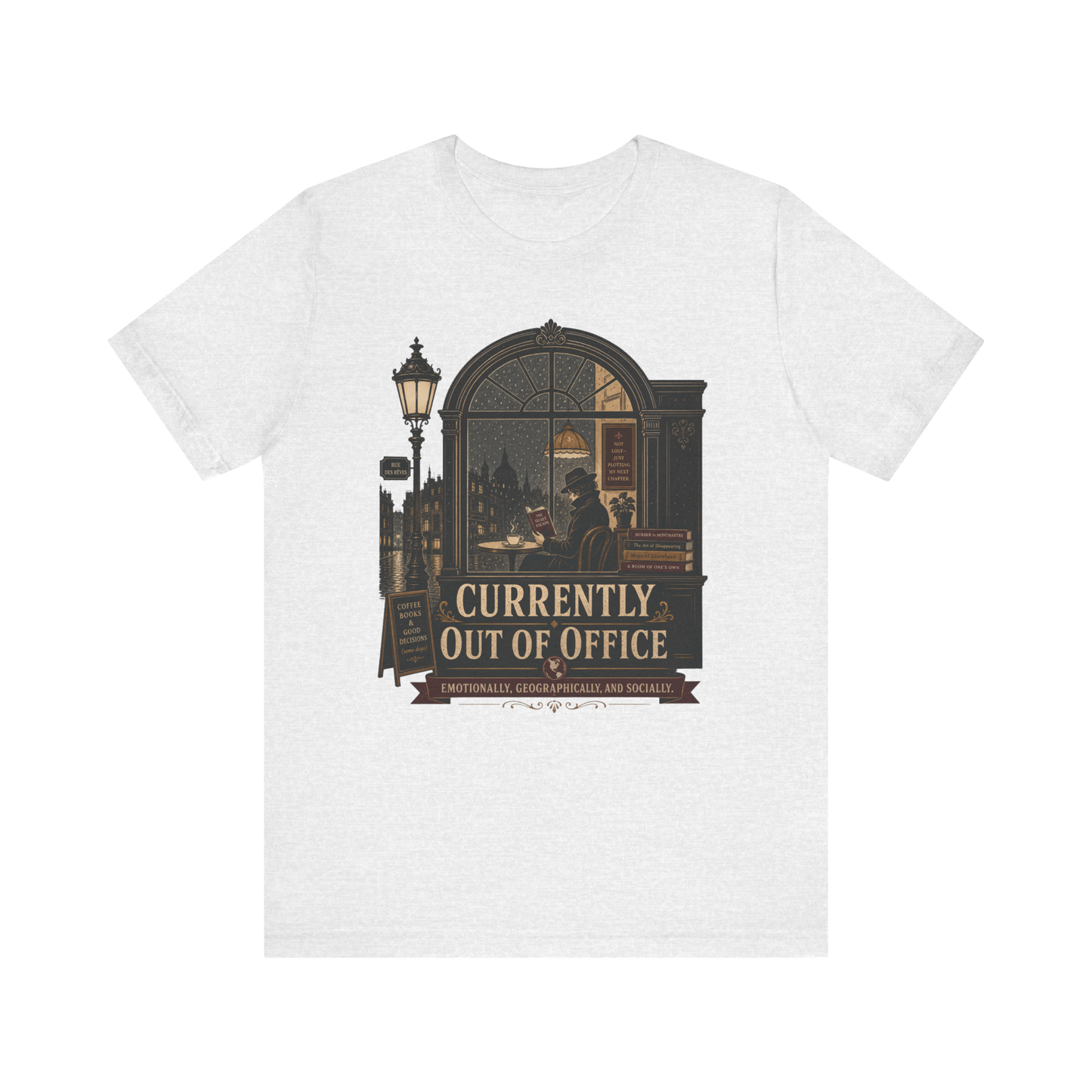 "Late Night Library Society" T-Shirt