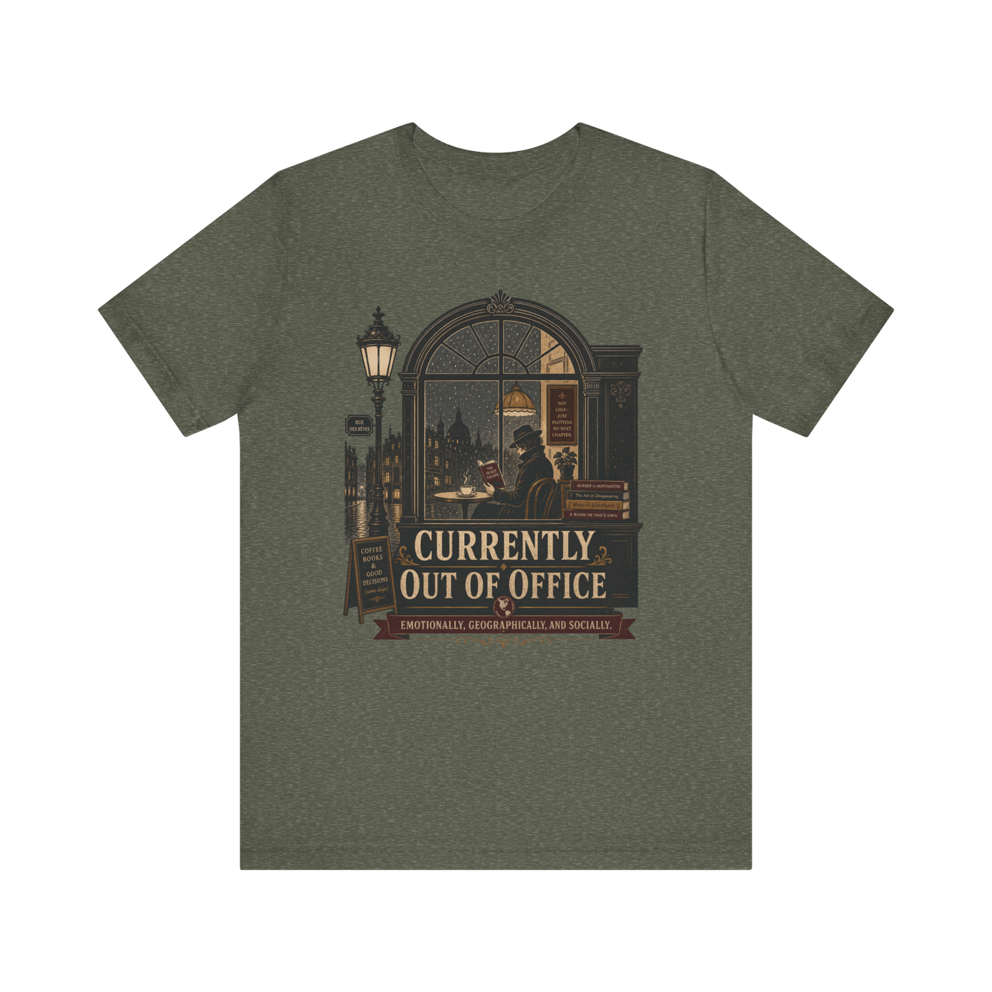 "Late Night Library Society" T-Shirt