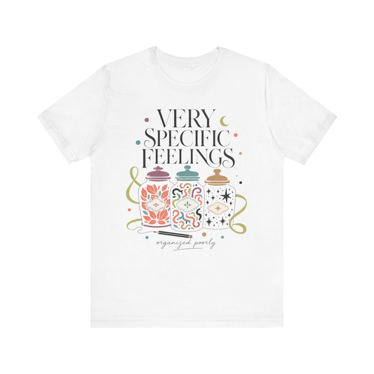 Camiseta "Sentimientos Muy Especiales"
