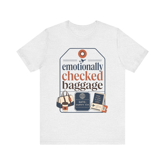 Camiseta "Equipaje emocional registrado"