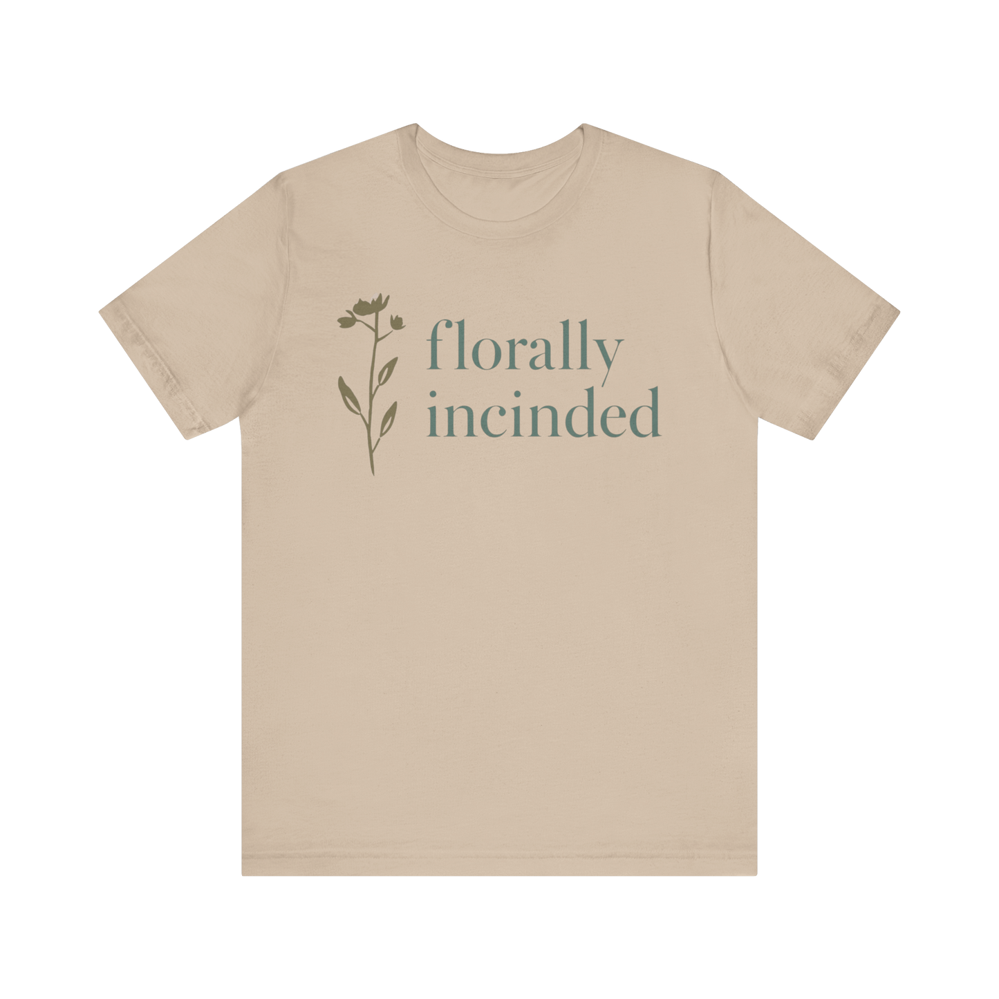 "Florally Inclined" T-Shirt