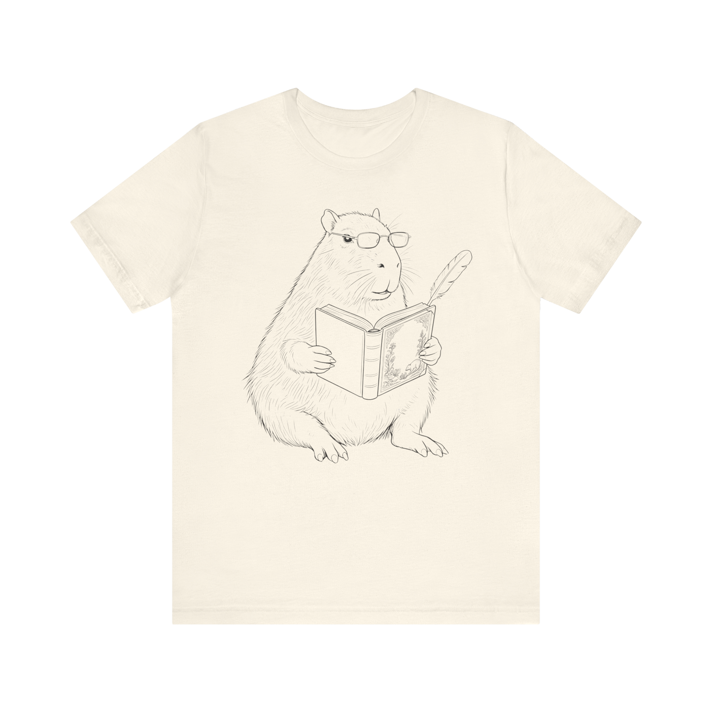 The Scholarly Capybara T-Shirt
