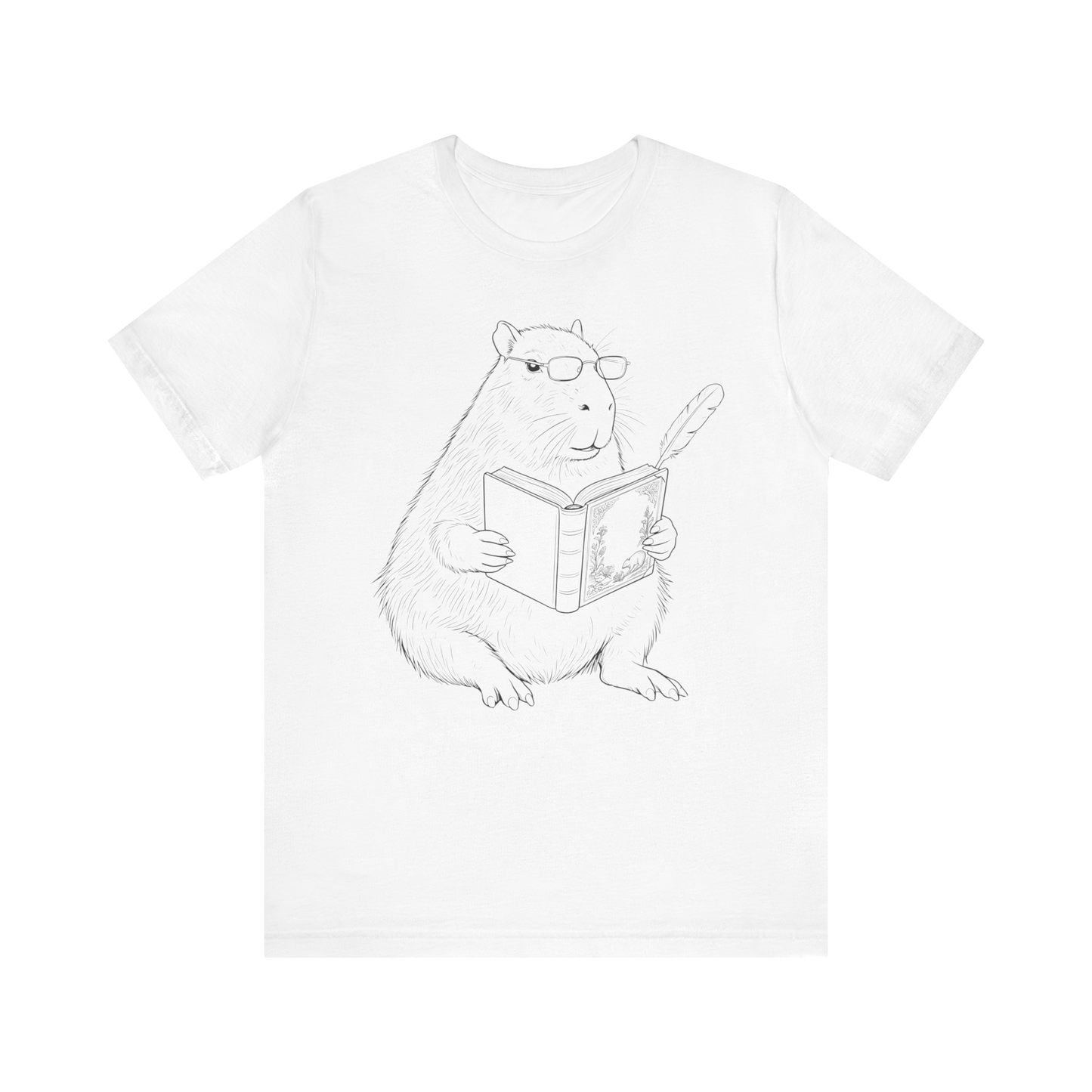 The Scholarly Capybara T-Shirt