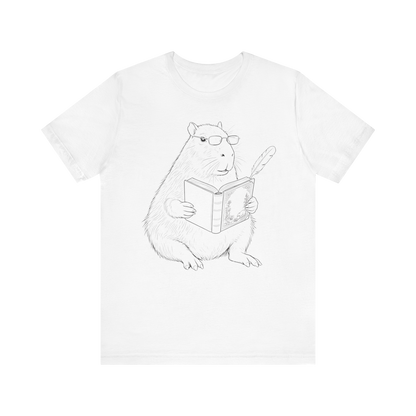 The Scholarly Capybara T-Shirt