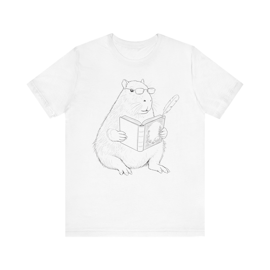 The Scholarly Capybara T-Shirt