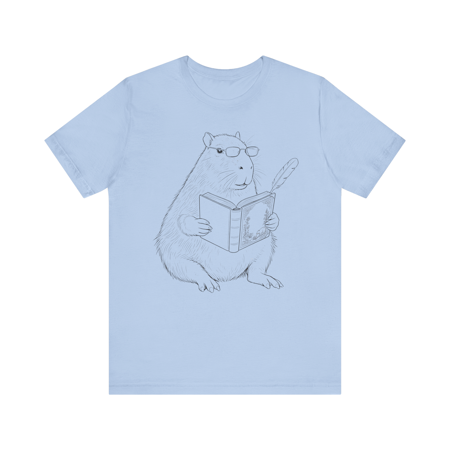 The Scholarly Capybara T-Shirt