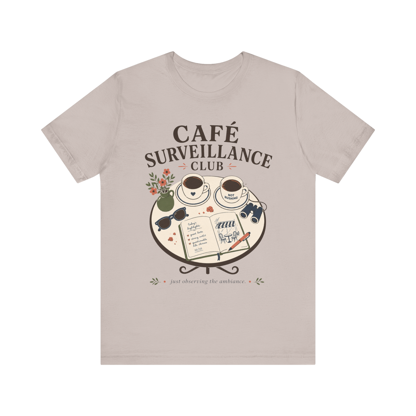 "Café Surveillance" T-Shirt