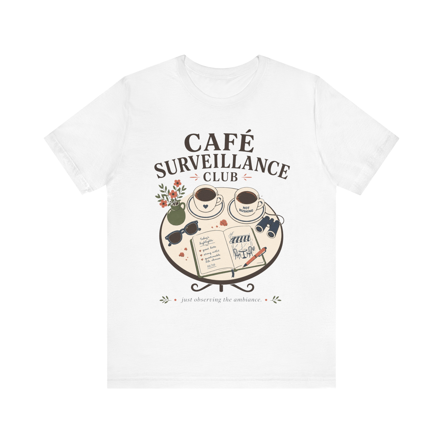 "Café Surveillance" T-Shirt