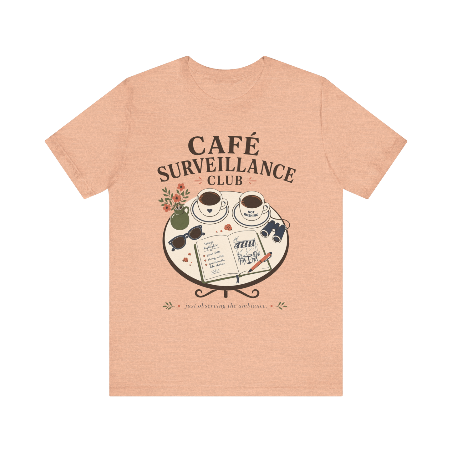 "Café Surveillance" T-Shirt