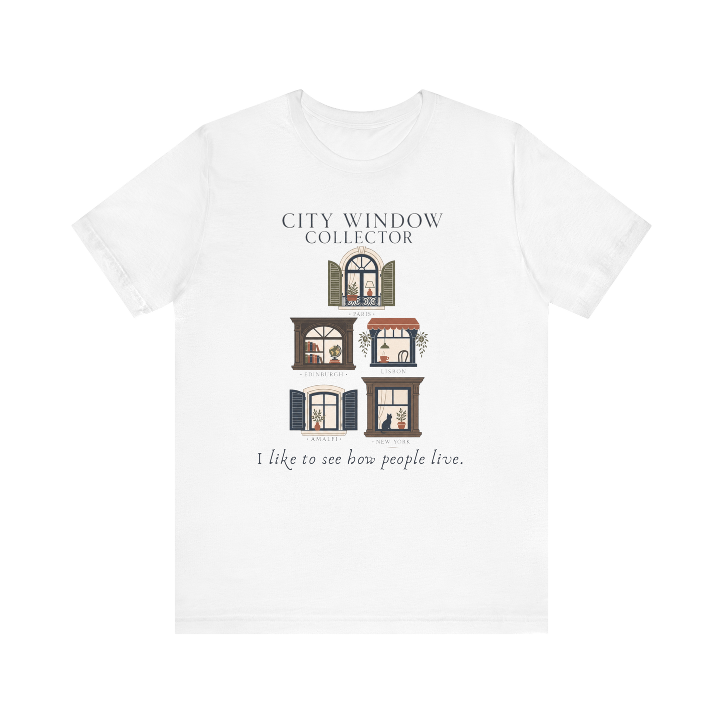 "City Window Collector" T-Shirt