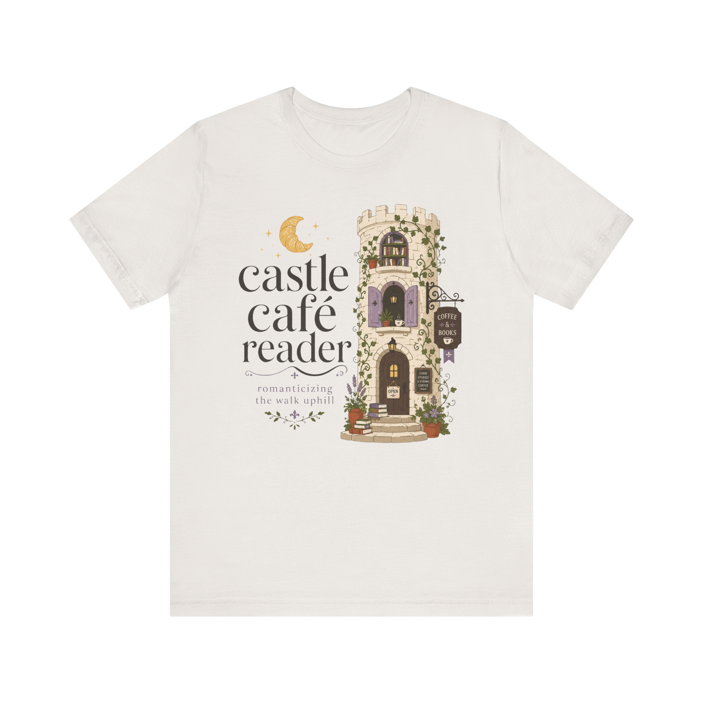 "Castle Café Reader" T-Shirt