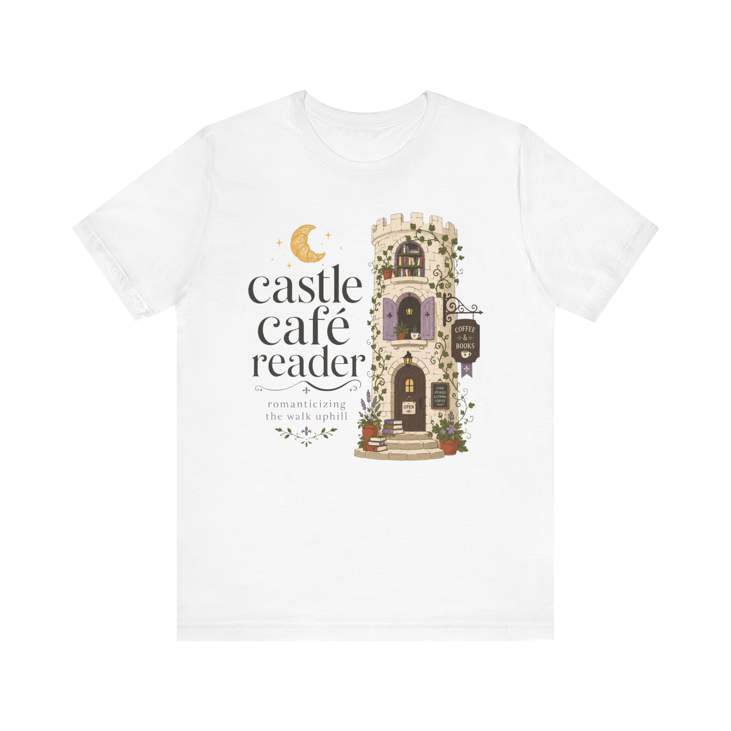 "Castle Café Reader" T-Shirt