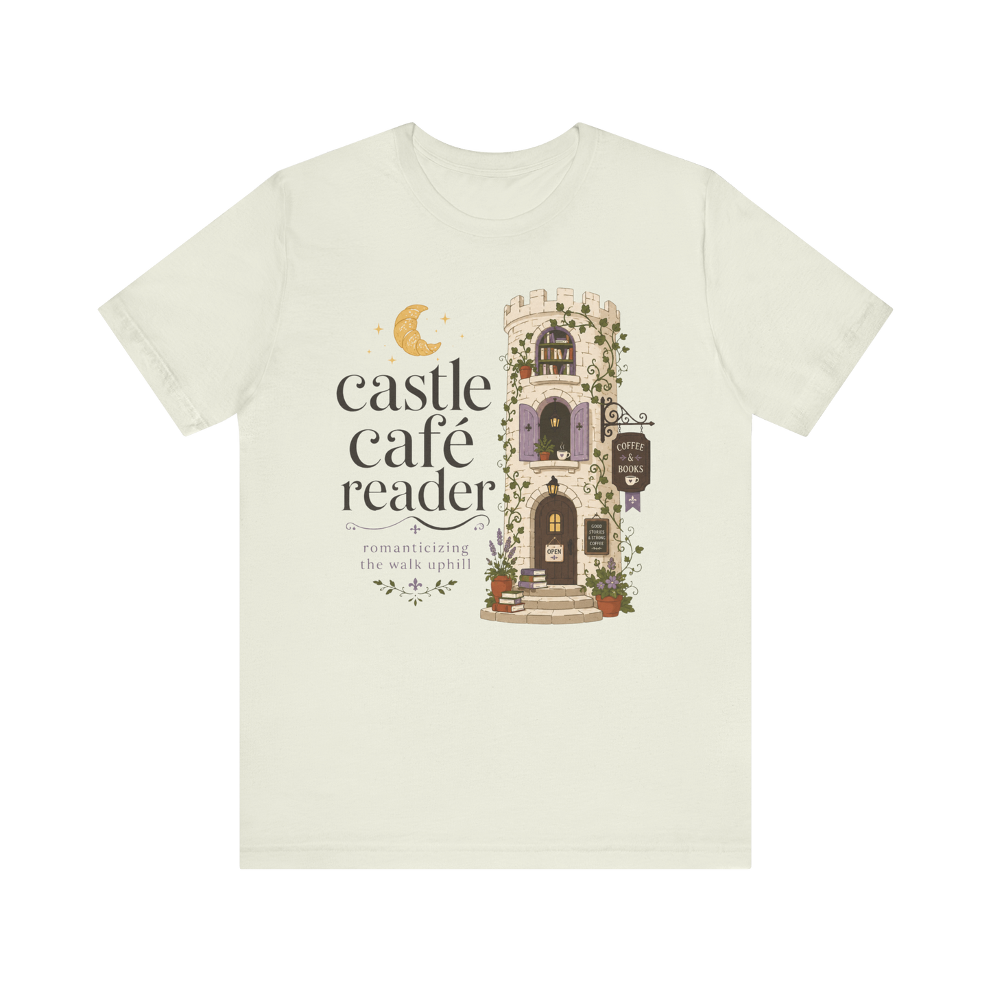 "Castle Café Reader" T-Shirt