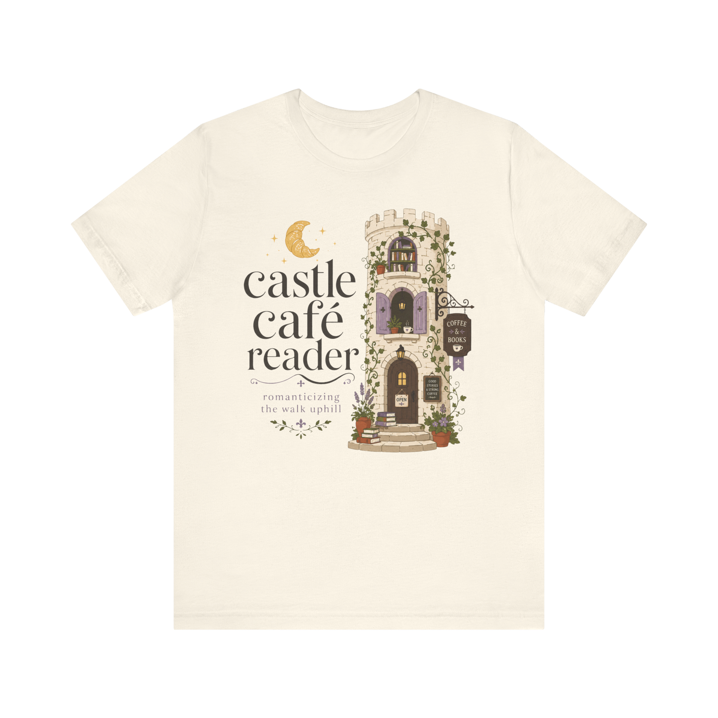 "Castle Café Reader" T-Shirt