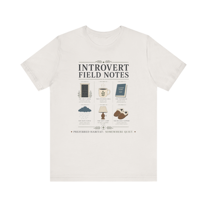 "Introvert Field Notes