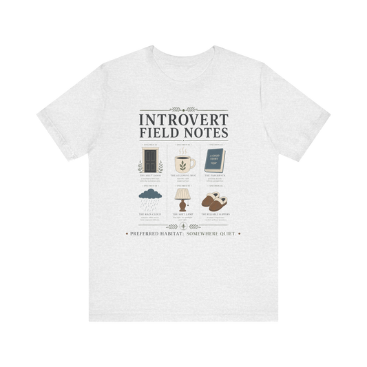 "Introvert Field Notes