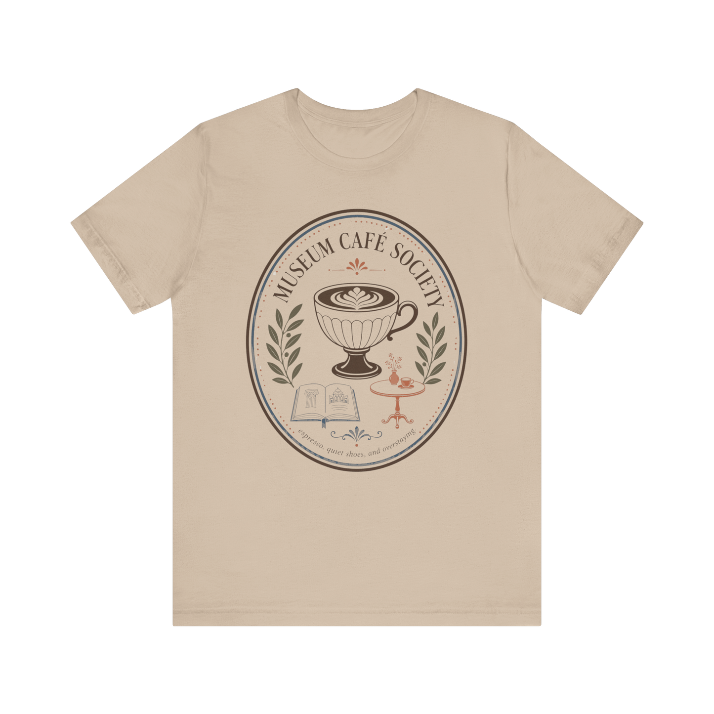 "Museum Cafe Society" T-Shirt