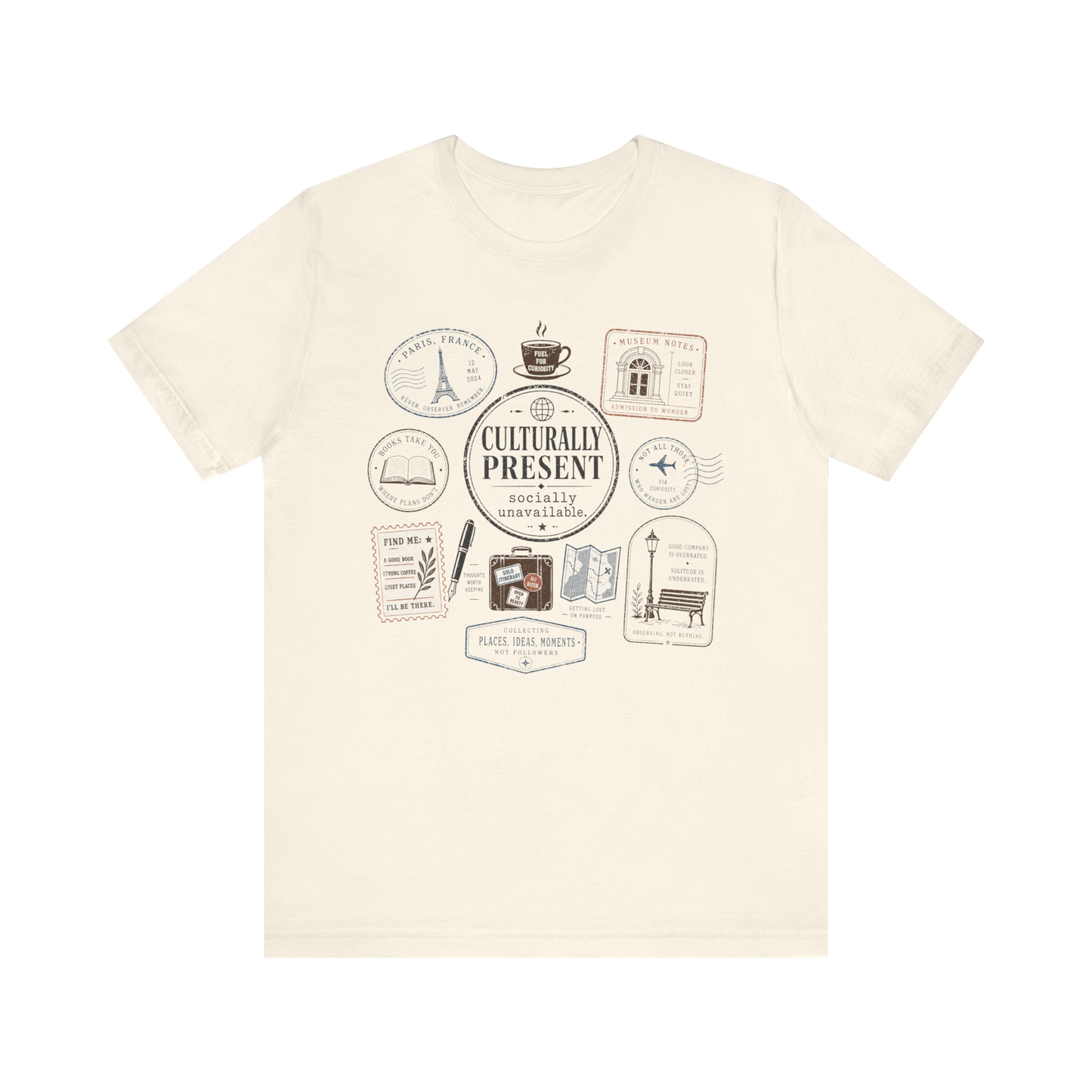 "Culturally Present Travel" T-Shirt