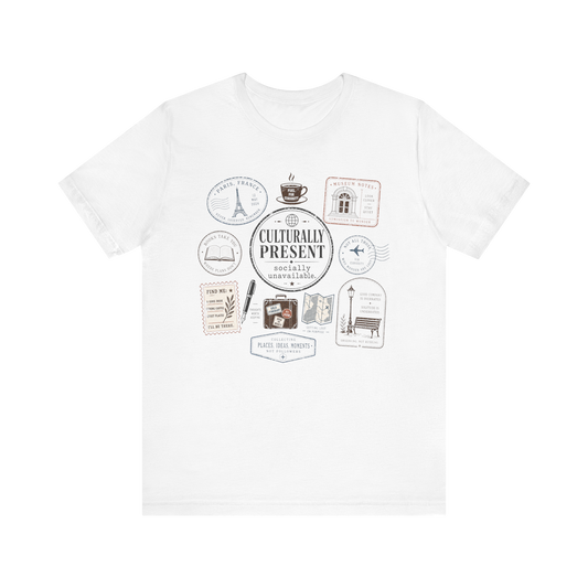 "Culturally Present Travel" T-Shirt