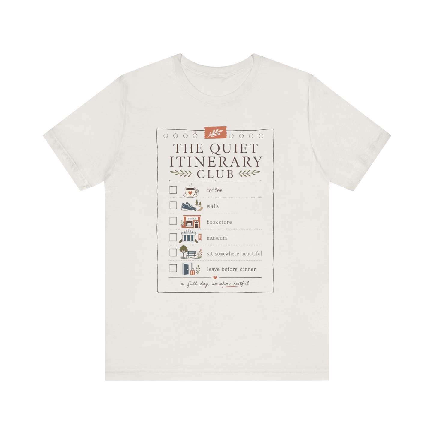 "The Quiet Itinerary Club" T-Shirt