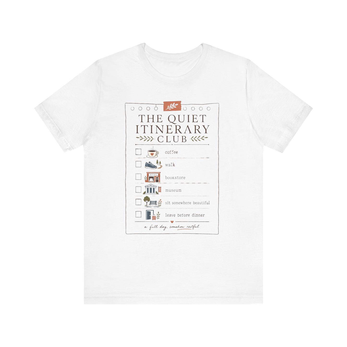 "The Quiet Itinerary Club" T-Shirt