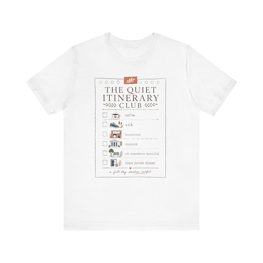 "The Quiet Itinerary Club" T-Shirt