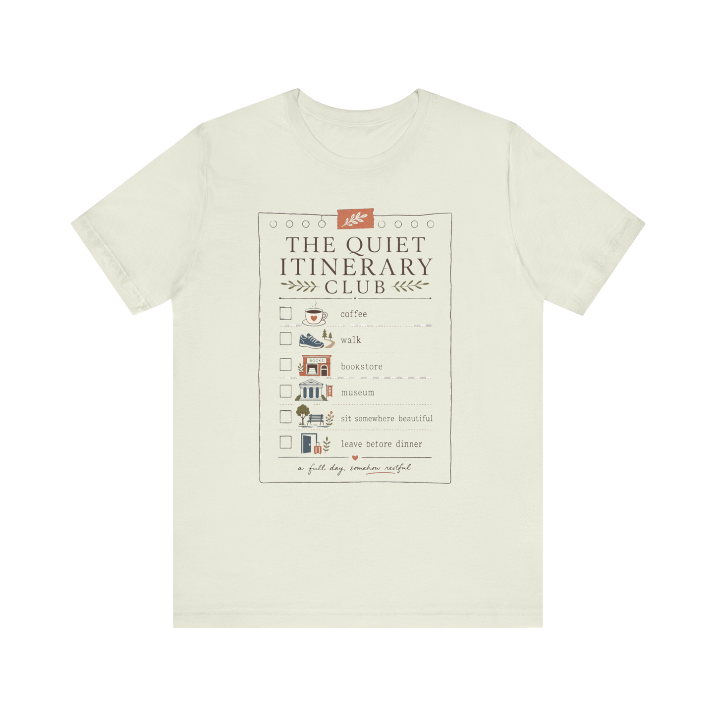 "The Quiet Itinerary Club" T-Shirt