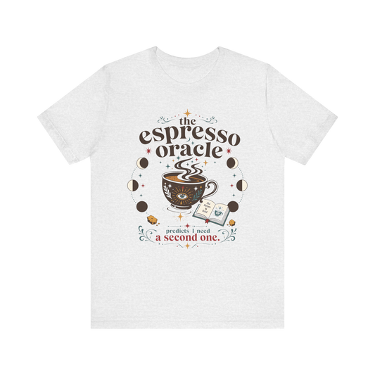 Camiseta "El Oráculo del Espresso"