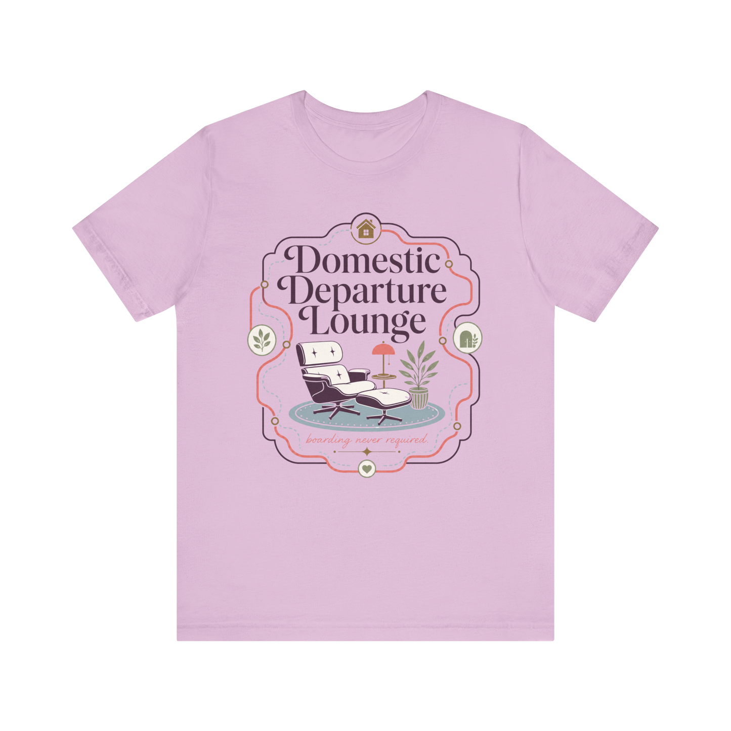"Domestic Departure Lounge" T-Shirt