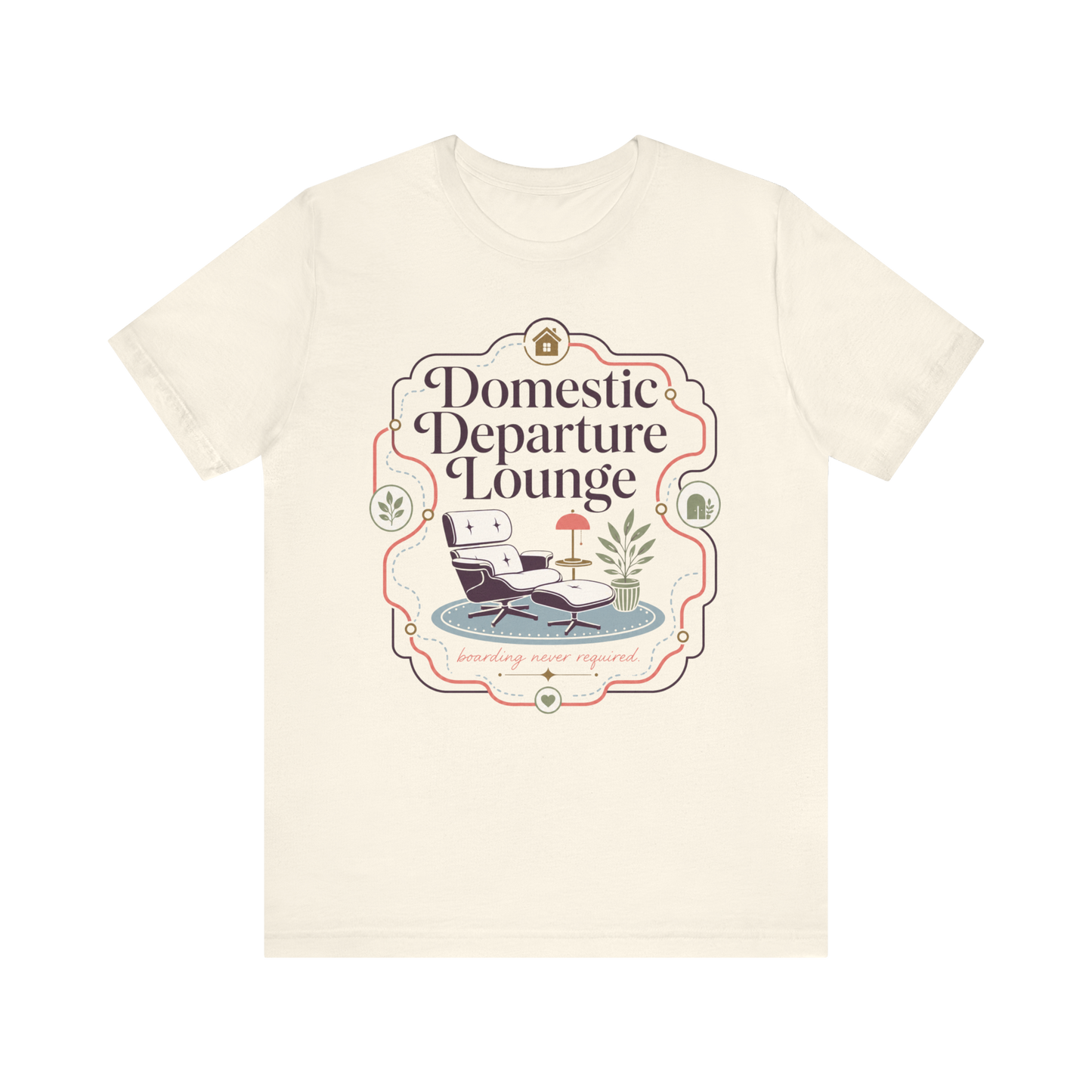 "Domestic Departure Lounge" T-Shirt