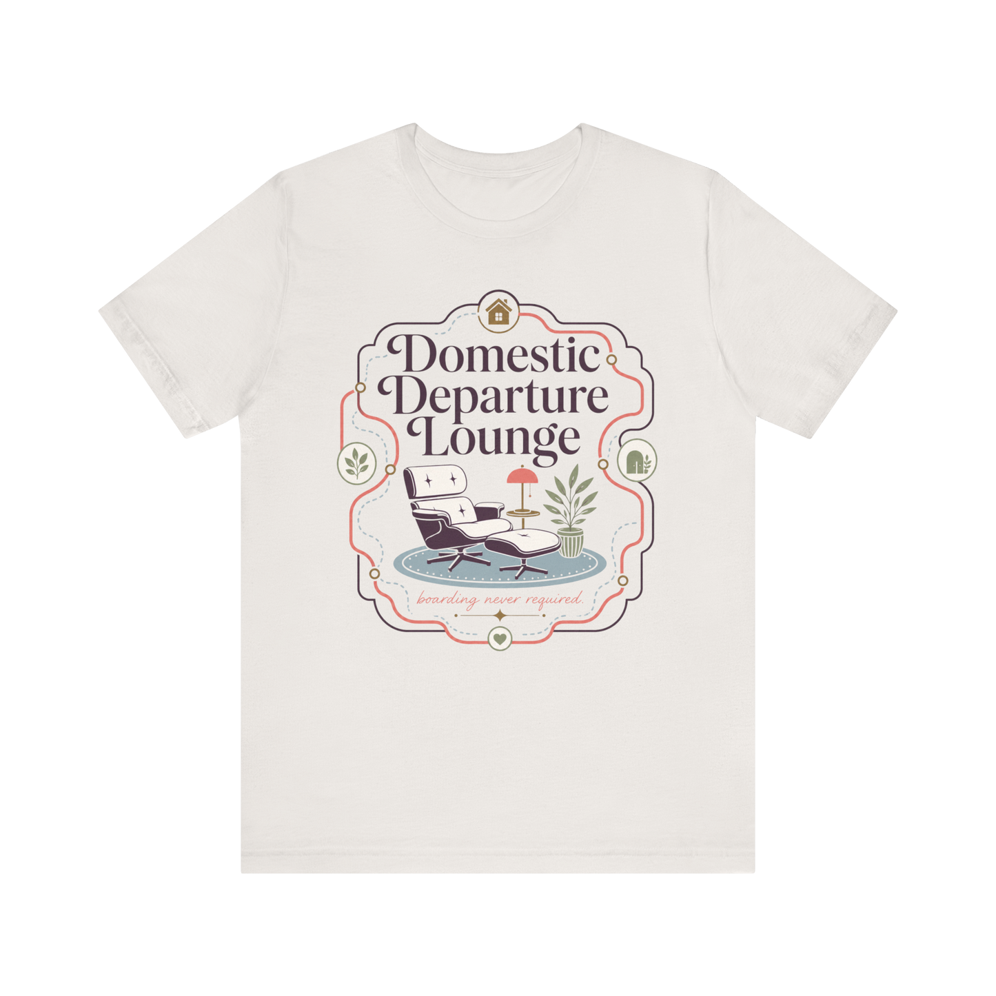 "Domestic Departure Lounge" T-Shirt