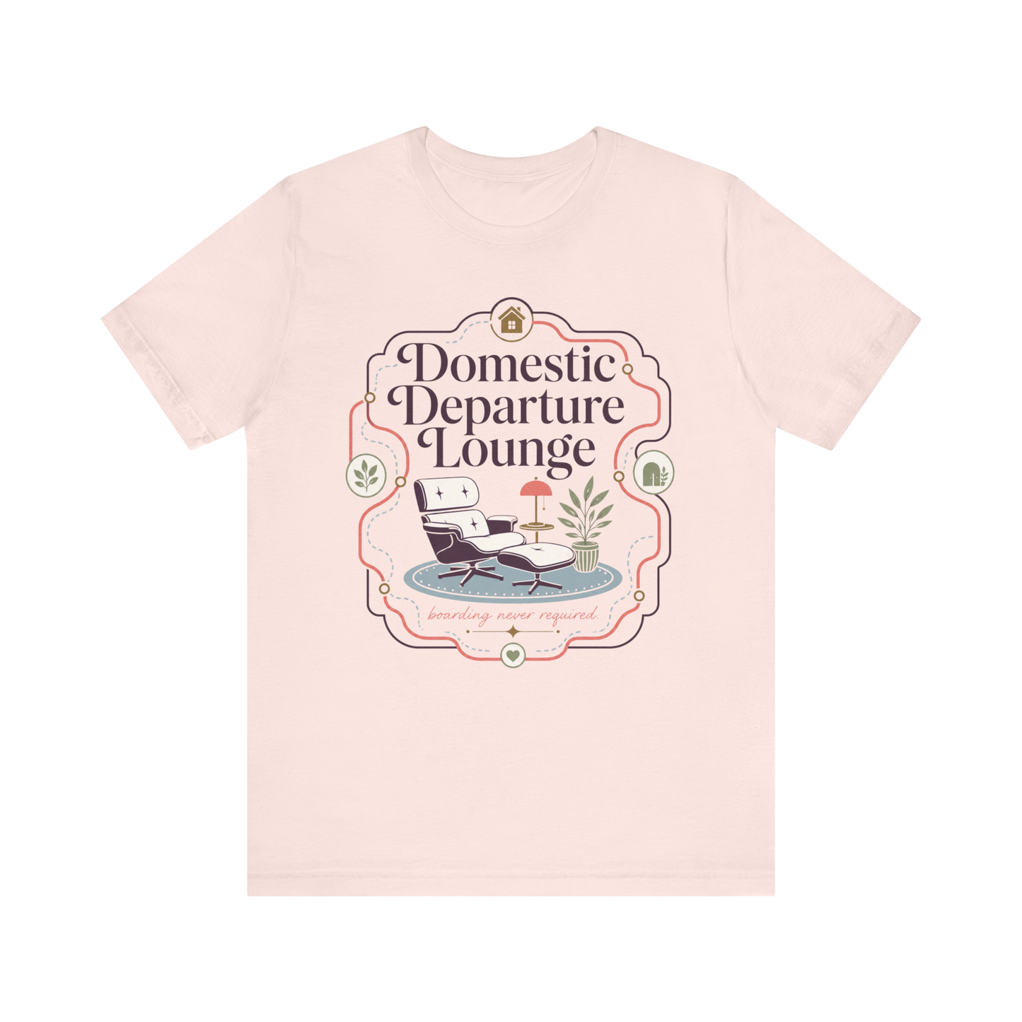 "Domestic Departure Lounge" T-Shirt