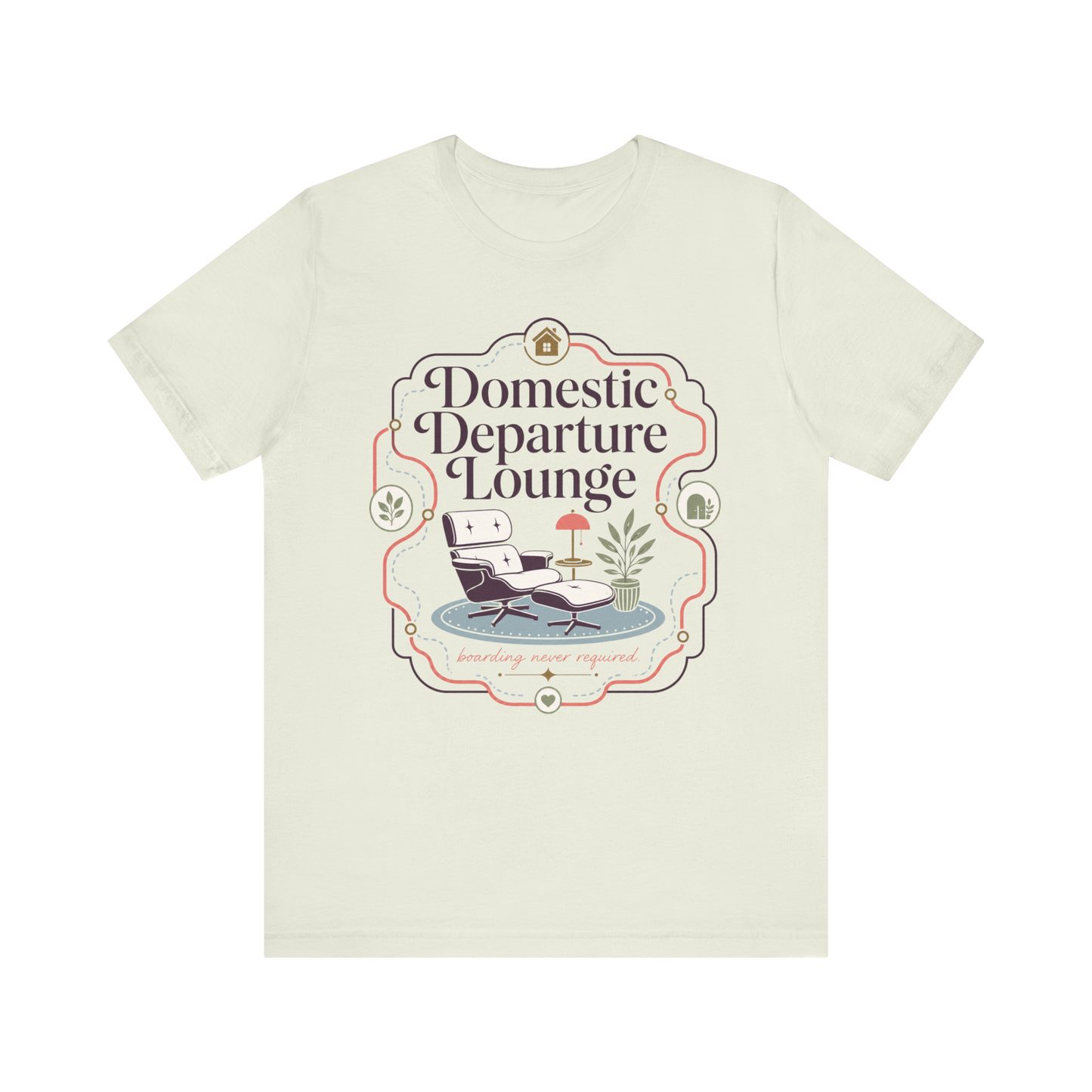 "Domestic Departure Lounge" T-Shirt
