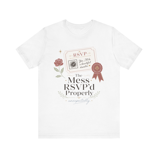Camiseta "El Servicio de Comida RSVP correctamente"