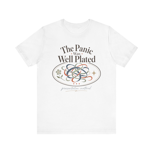 Camiseta "El pánico estaba bien montado"