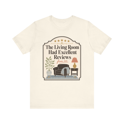 Camiseta "The Living Room tuvo excelentes críticas"