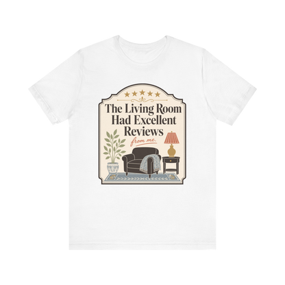 Camiseta "The Living Room tuvo excelentes críticas"