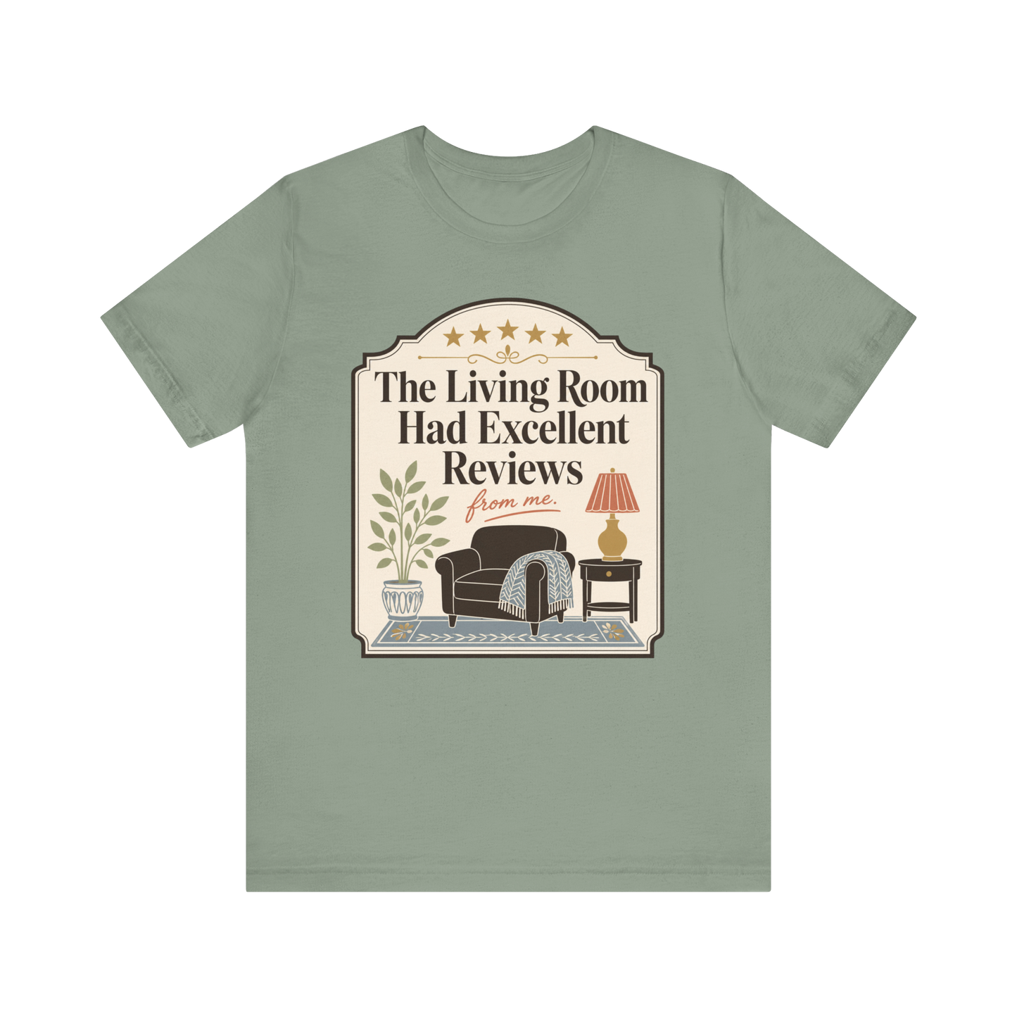 Camiseta "The Living Room tuvo excelentes críticas"