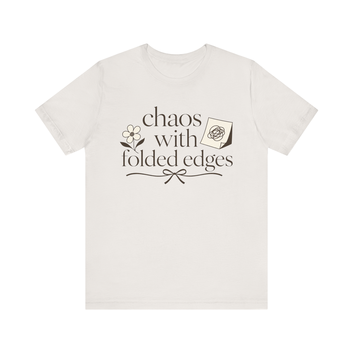 "Chaos With Folded Edges" T-Shirt