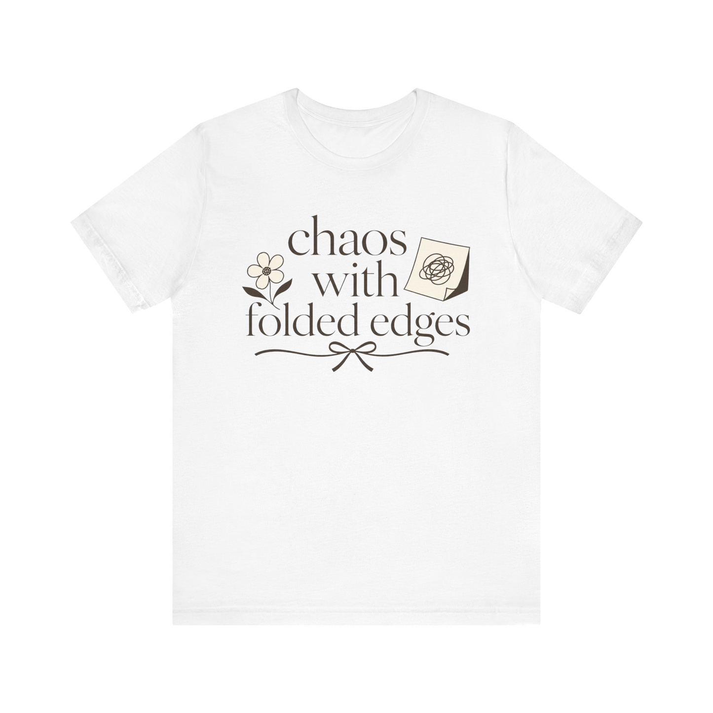 "Chaos With Folded Edges" T-Shirt