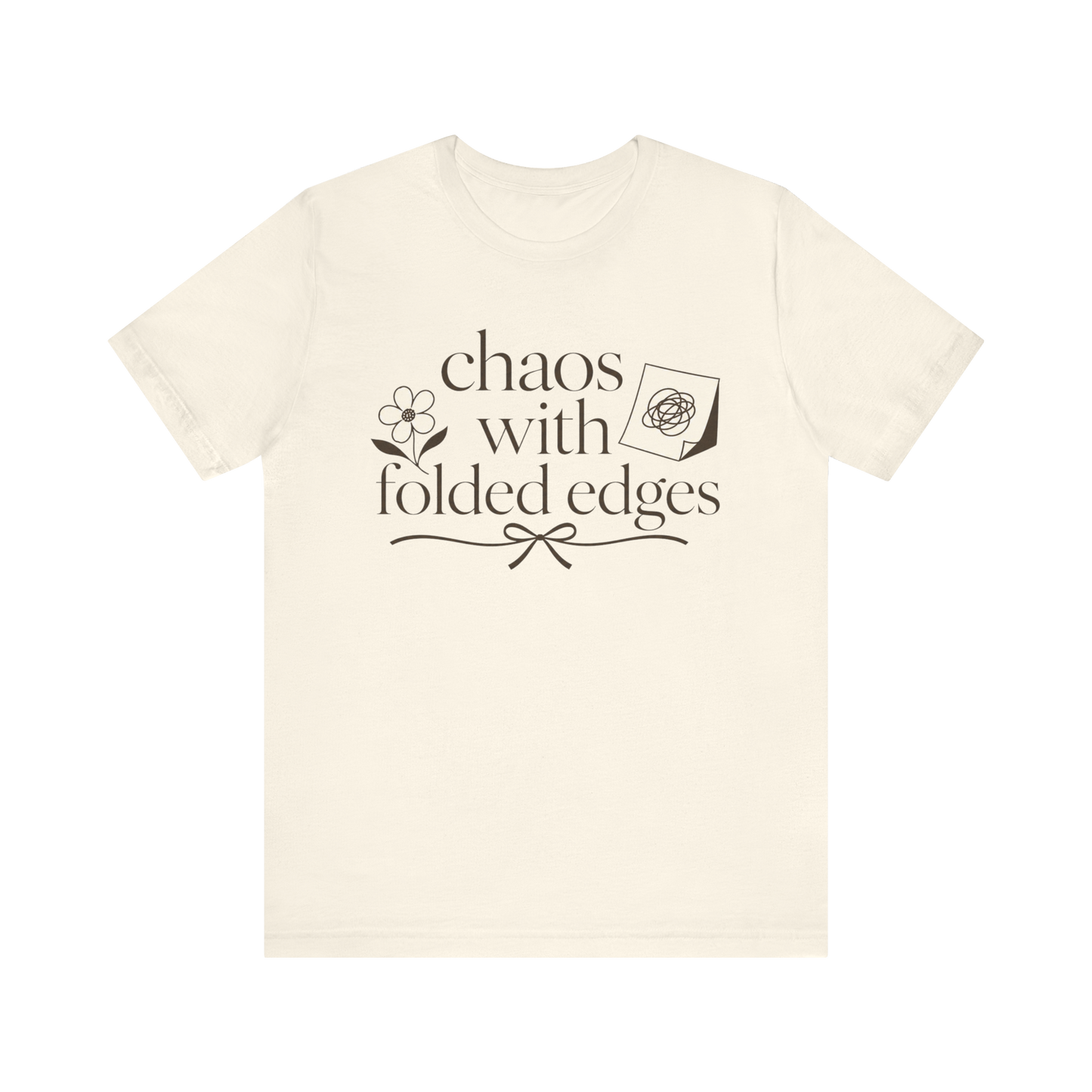 "Chaos With Folded Edges" T-Shirt