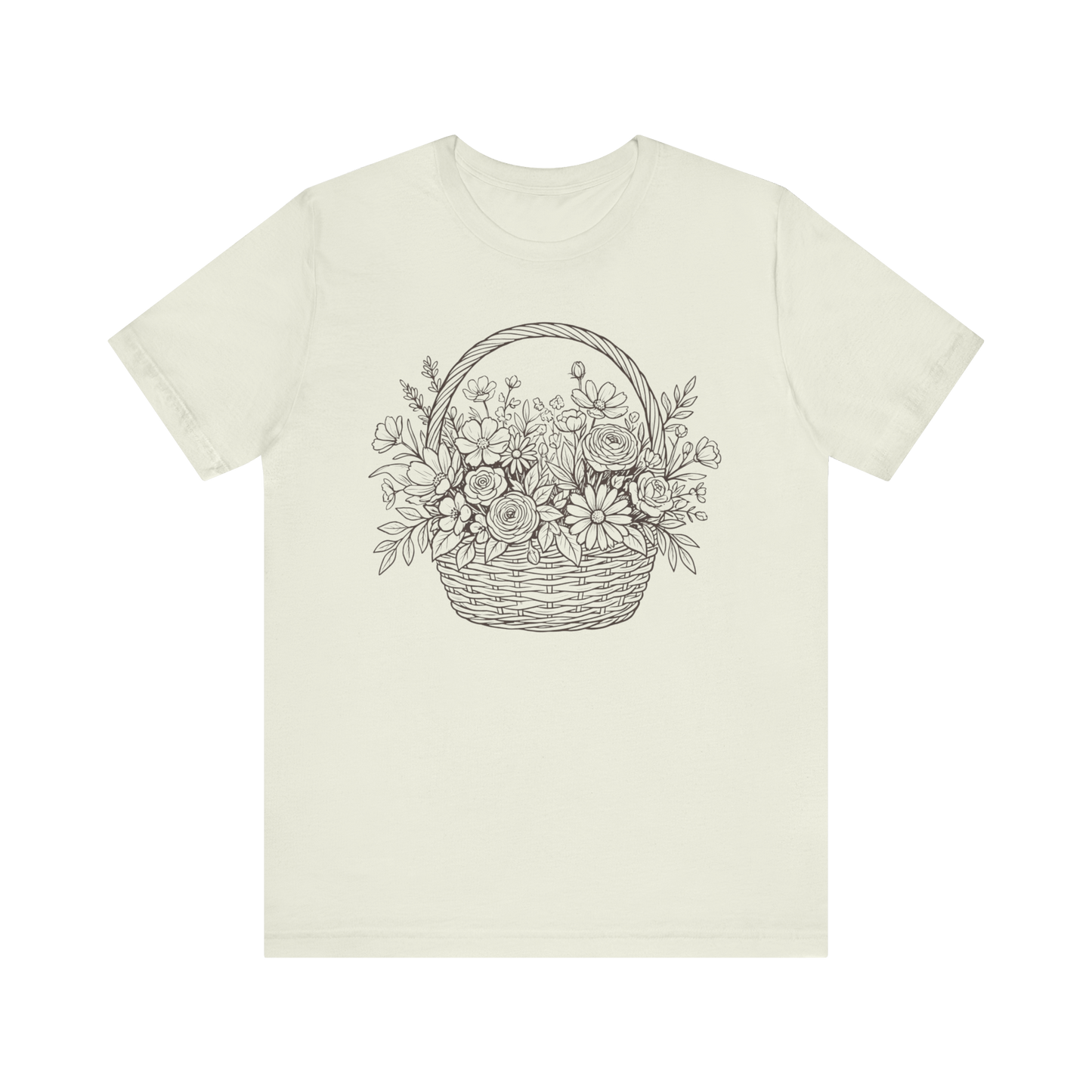 Basket Of Flowers T-Shirt