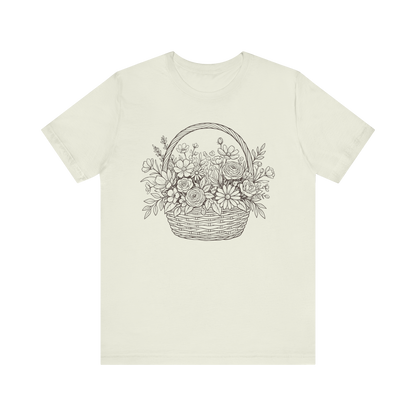 Basket Of Flowers T-Shirt