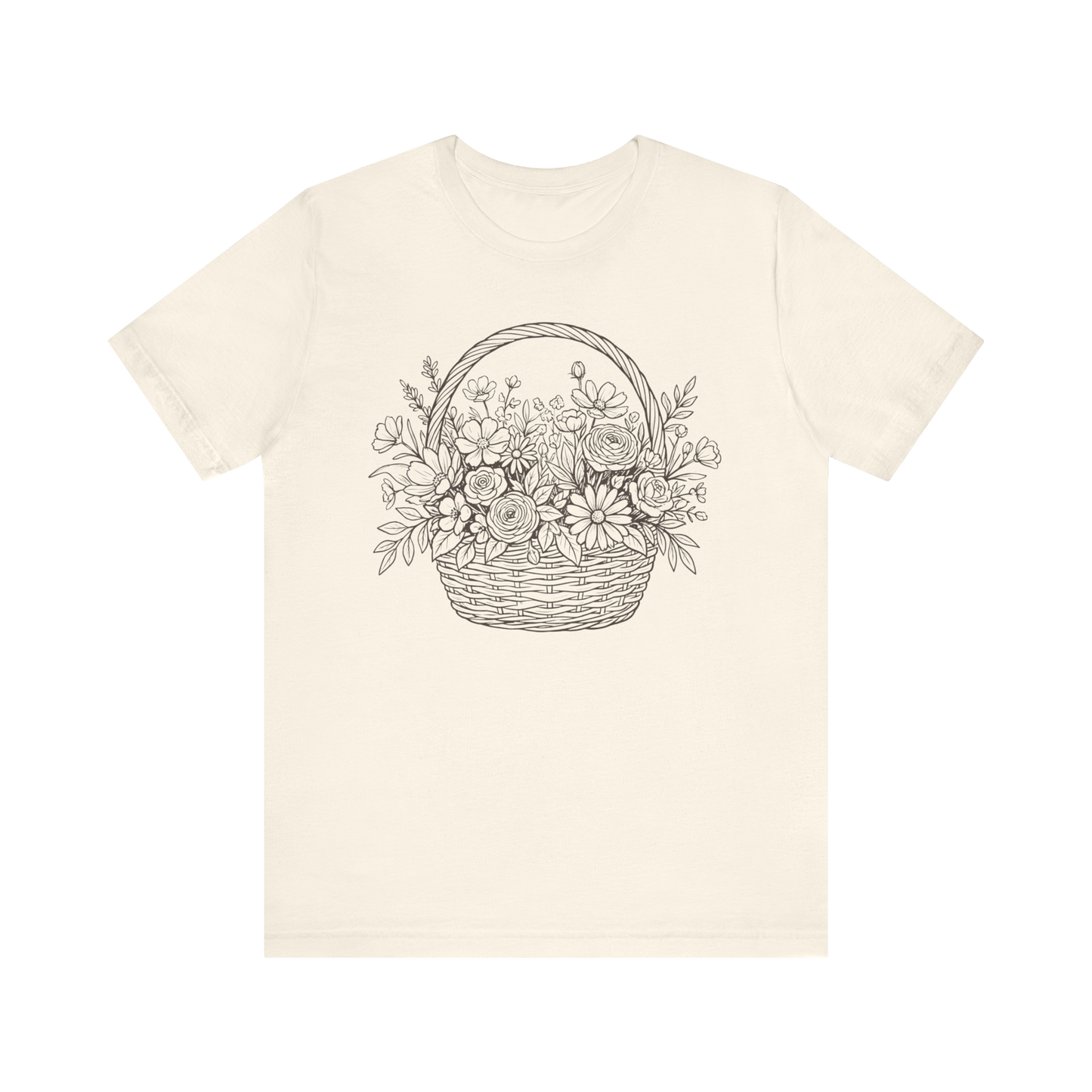 Basket Of Flowers T-Shirt