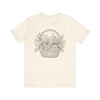 Basket Of Flowers T-Shirt
