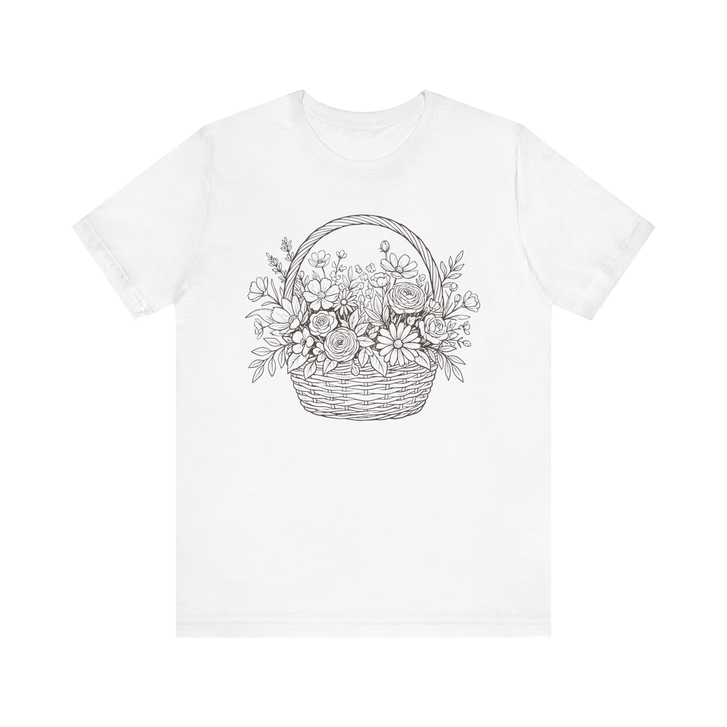 Basket Of Flowers T-Shirt