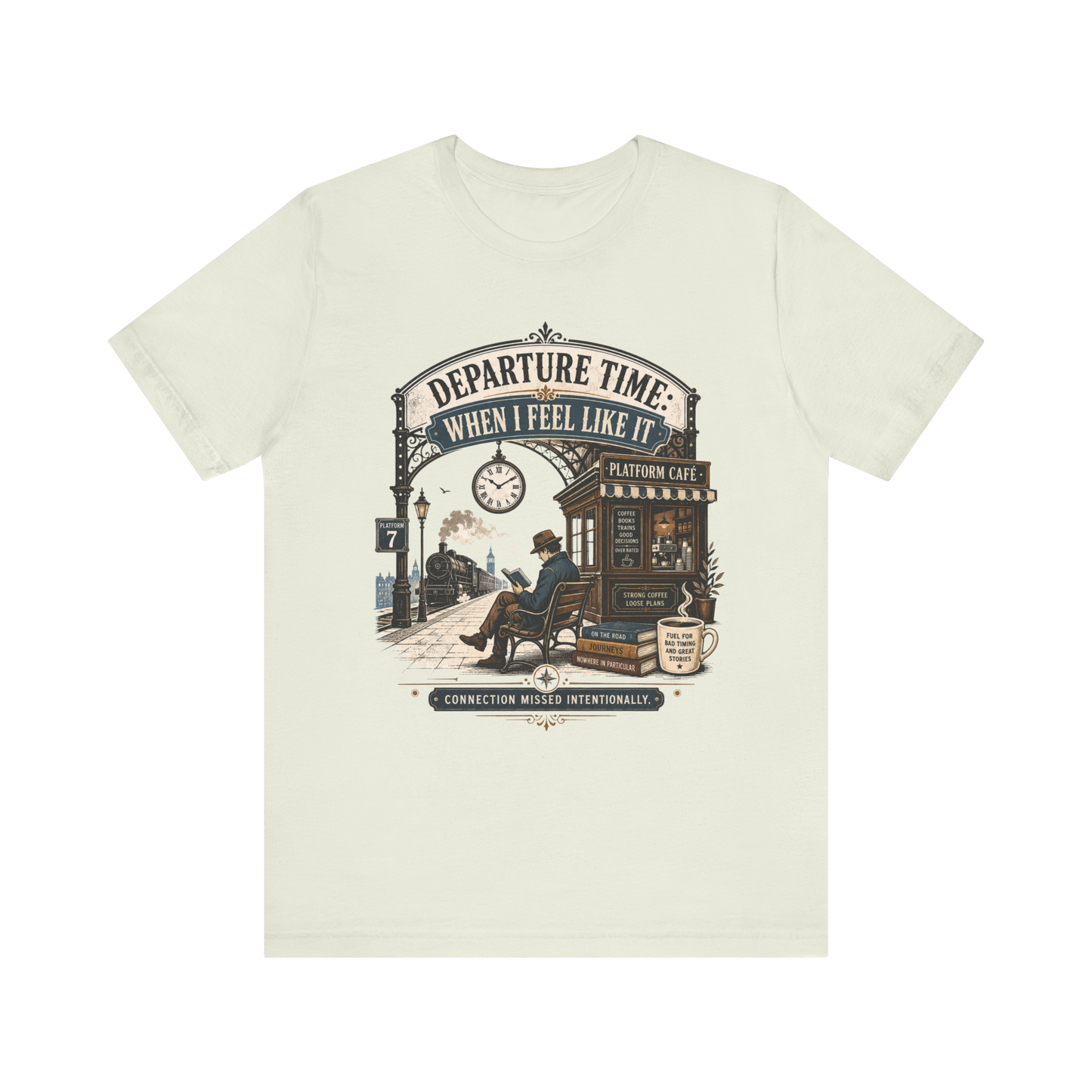 "Departure Time: When I Feel Like It" T-Shirt
